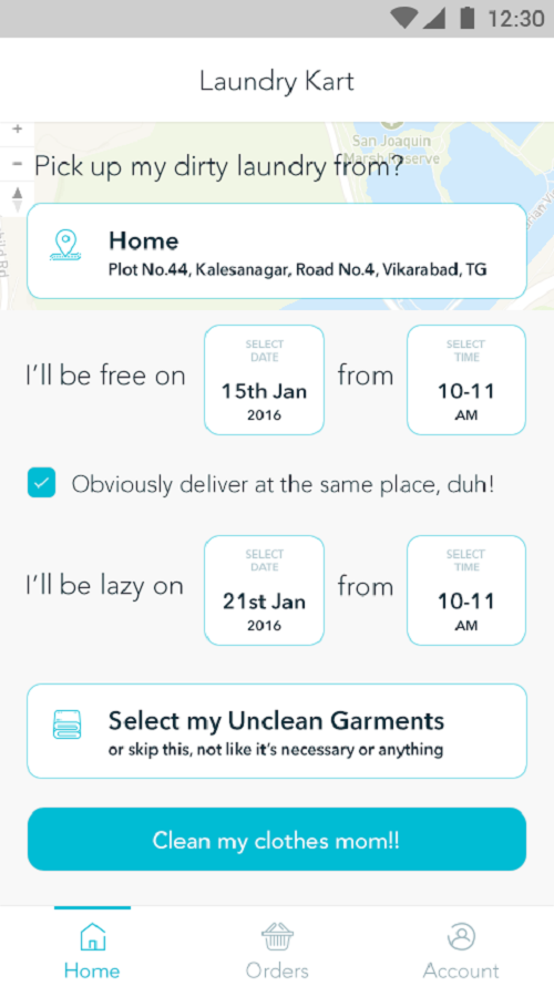 Laundry Kart - Hyper Local Services App screenshot 6